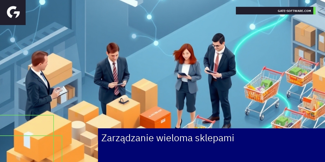 Zarządzanie sklepami Magento B2B Panel zarządzania sklepami i koszykami Magento