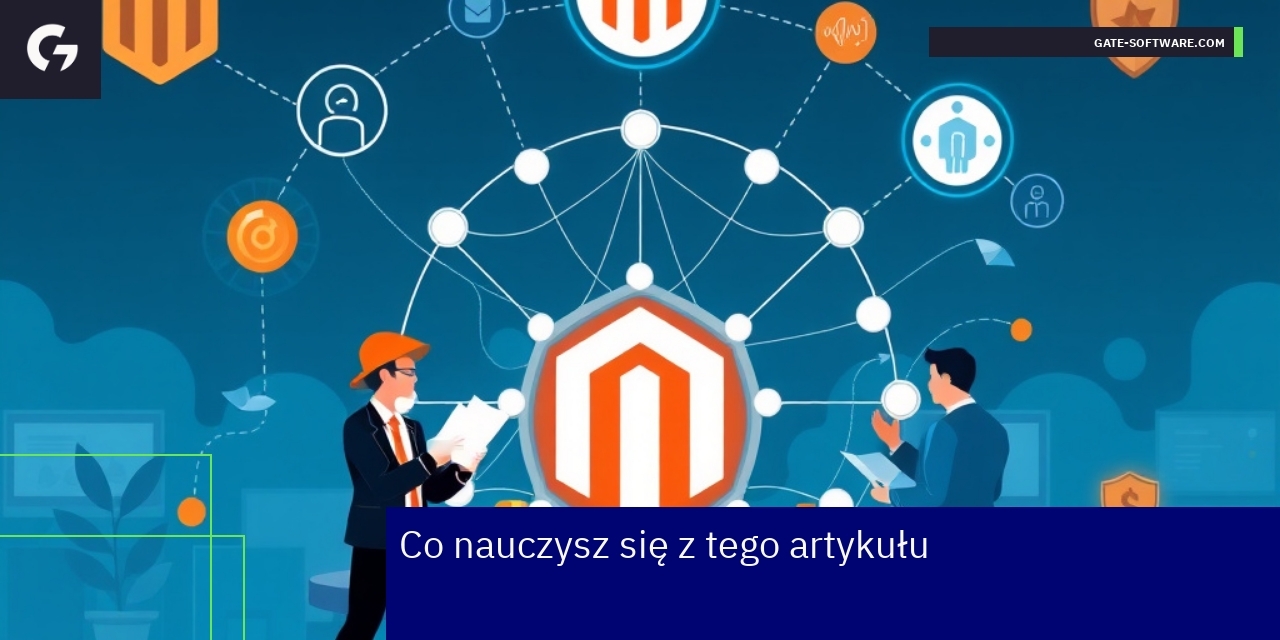 Schemat działania platformy B2B Magento 2