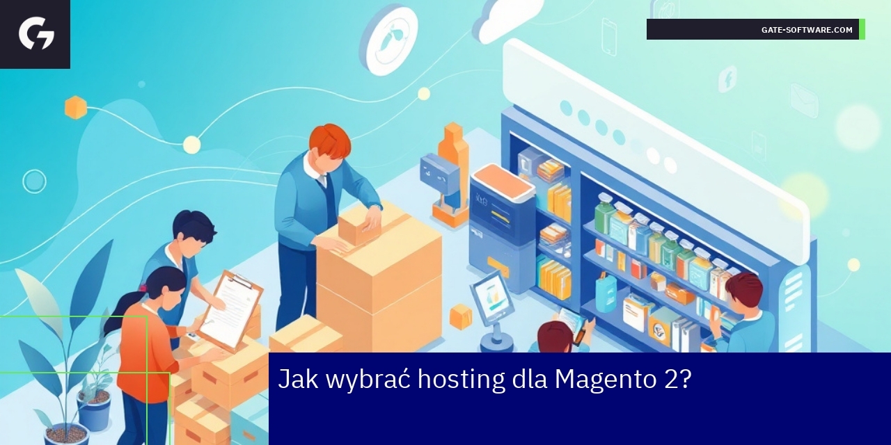 Schemat hostingu dla sklepu Magento 2