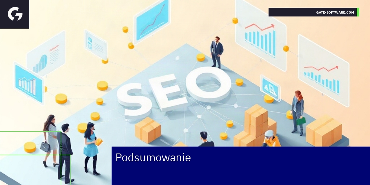 Strategia SEO dla e-commerce na platformie Hyva Diagram optymalizacji SEO w sklepie internetowym Hyva