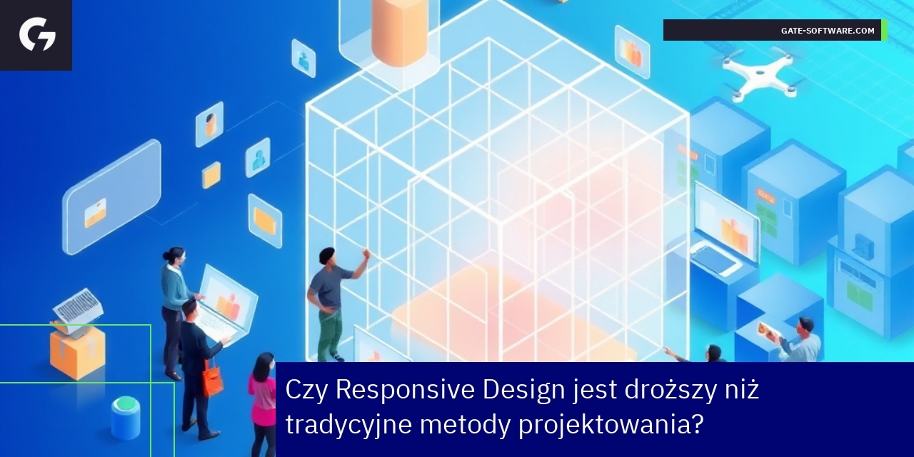 Schemat porównujący Responsive i Adaptive Design
