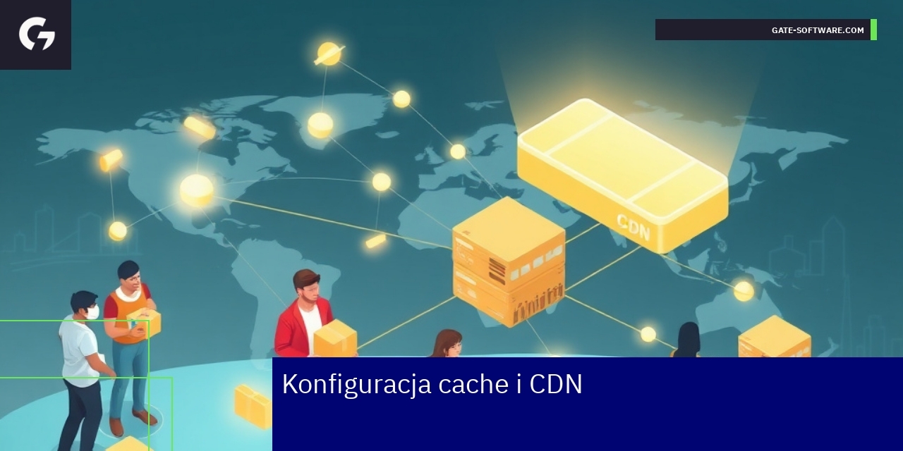Konfiguracja cache i CDN pod Core Web Vitals Schemat działania cache i sieci CDN