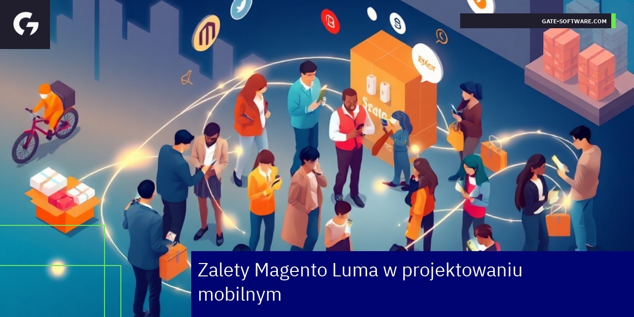 Schemat responsywnego szablonu Magento Luma