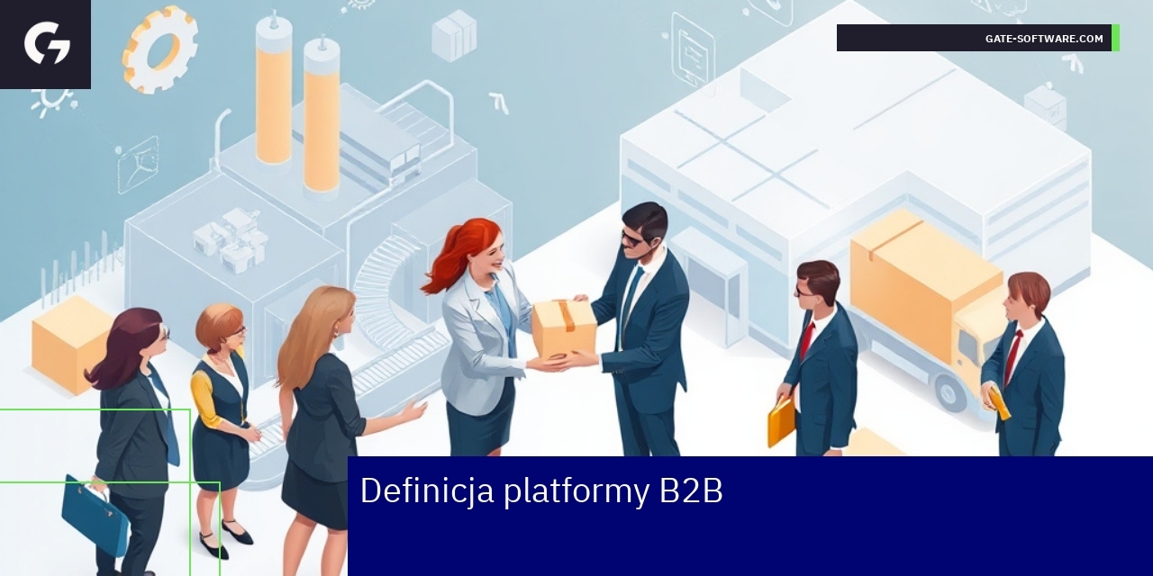 Kluczowe aspekty platformy B2B dla firm Schemat działania platformy B2B dla przedsiębiorstw