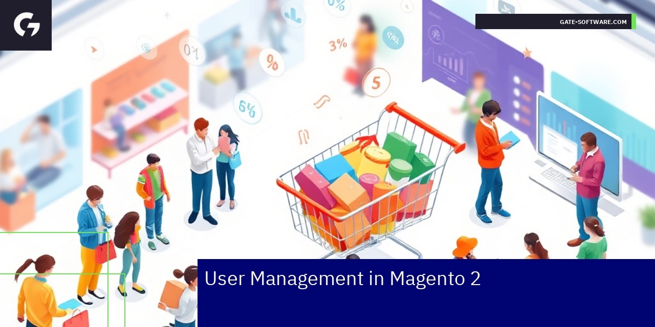 Magento 2 dashboard showing promotions and marketing tools