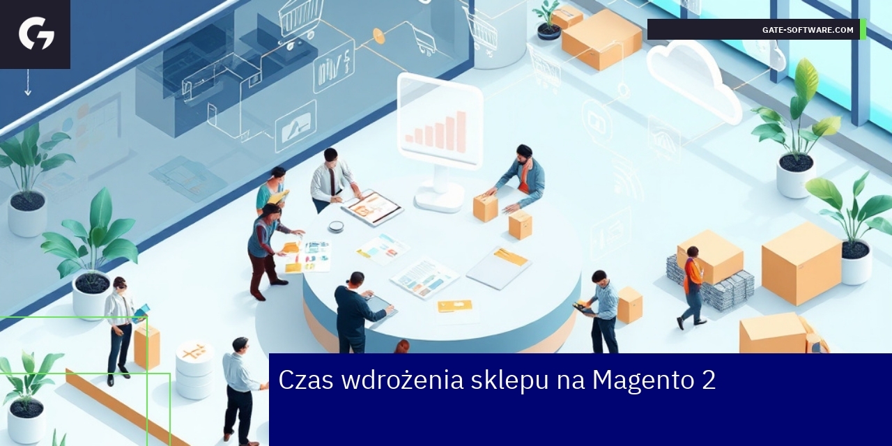 Schemat etapów wdrożenia sklepu Magento 2