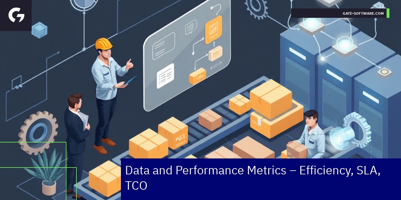 Graphs showing project metrics and performance data