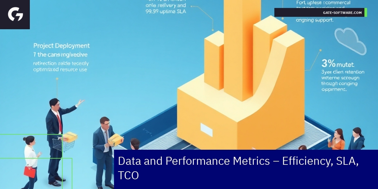 Charts showing Hyva service performance metrics