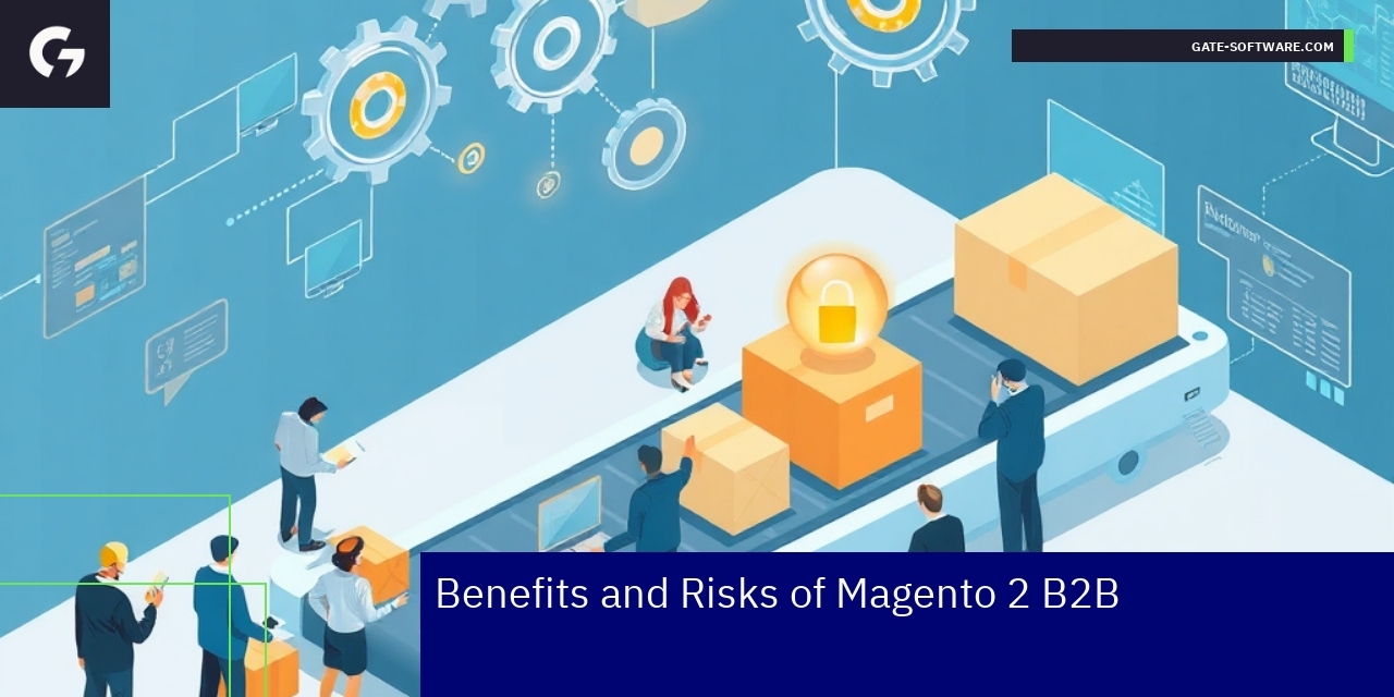 Magento 2 B2B customization and integration concept