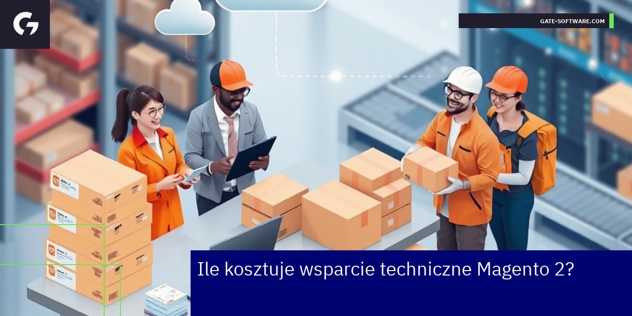 Ilustracja dotycząca kosztów wsparcia Magento 2