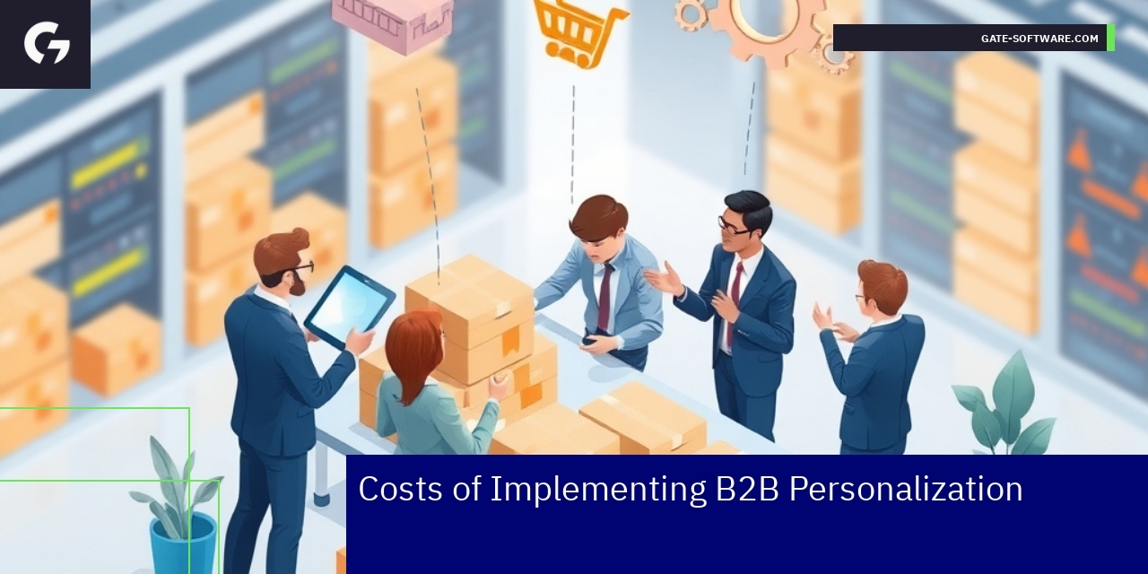 Business personalization data and cost analysis