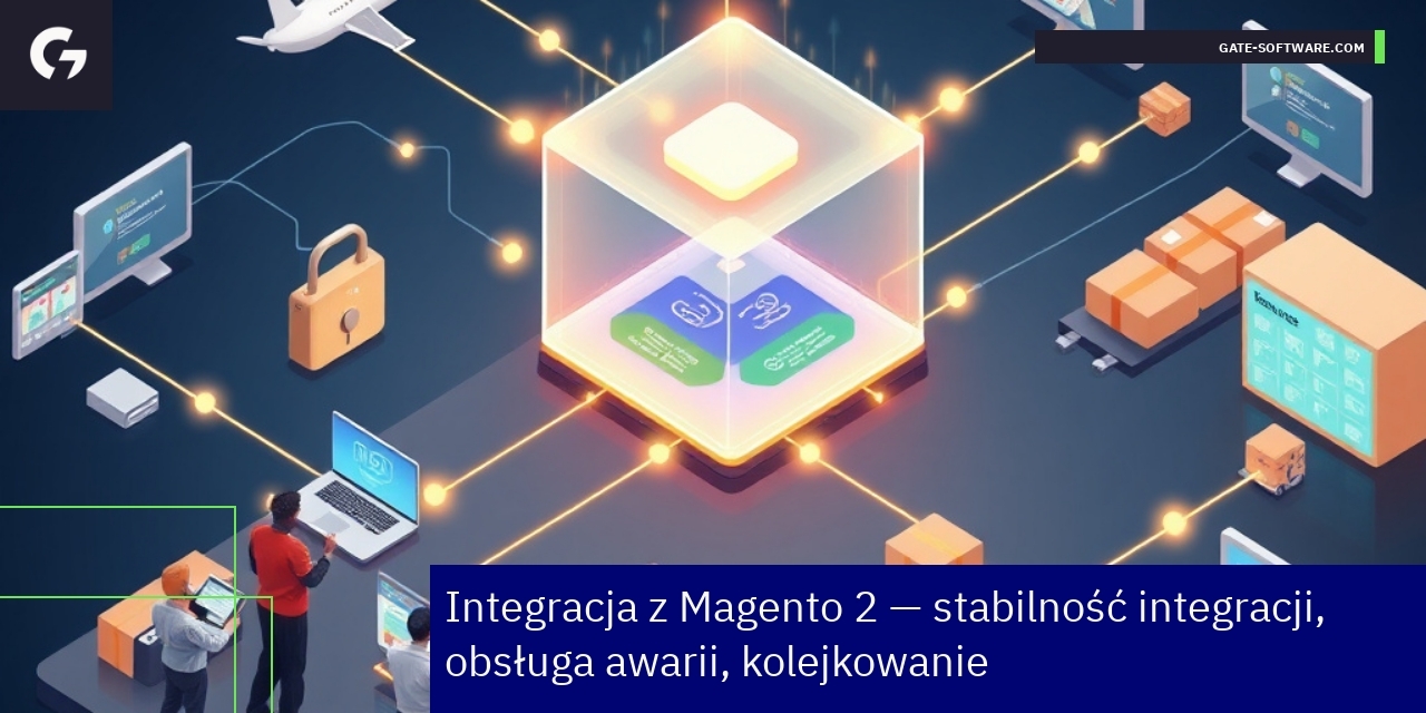 Schemat integracji i kolejkowania w Magento 2