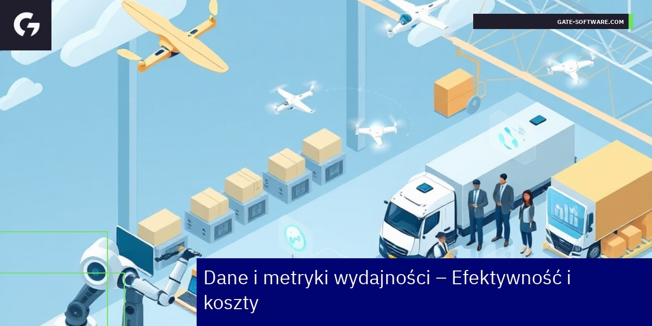 Wykresy i ikony pokazujące wskaźniki efektywności B2B