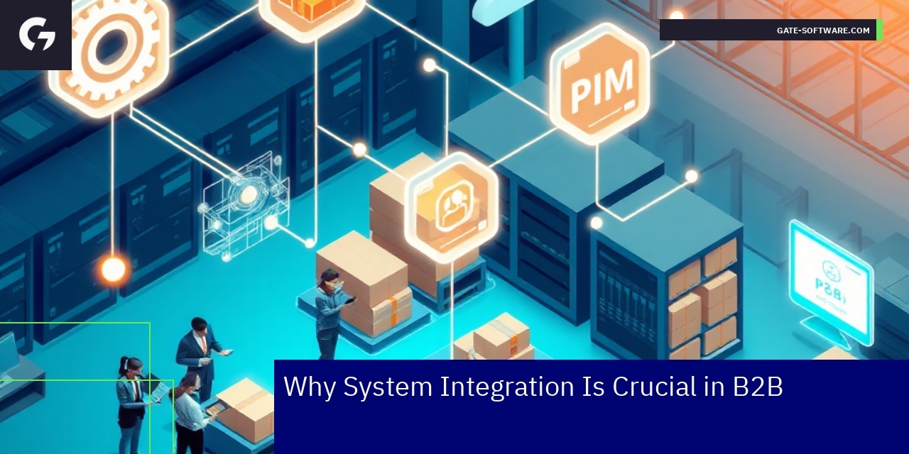 Diagram showing ERP, CRM, PIM integration with Magento 2