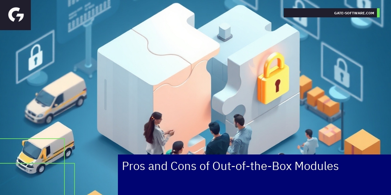 Pros and Cons of Out-of-the-Box Modules in UiR Illustration of module benefits and challenges