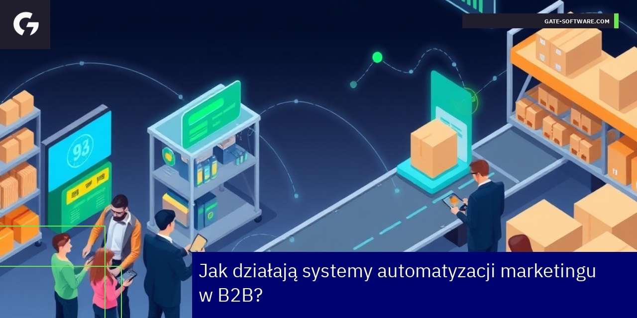 Schemat automatyzacji marketingu i zarządzania magazynem