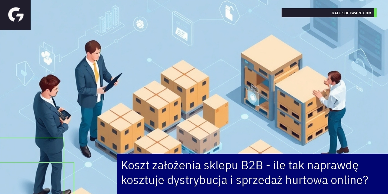 Schemat platformy B2B i jej optymalizacja kosztów