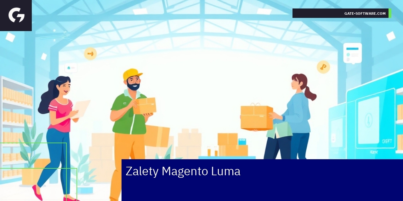 Schemat działania i zalety Magento Luma