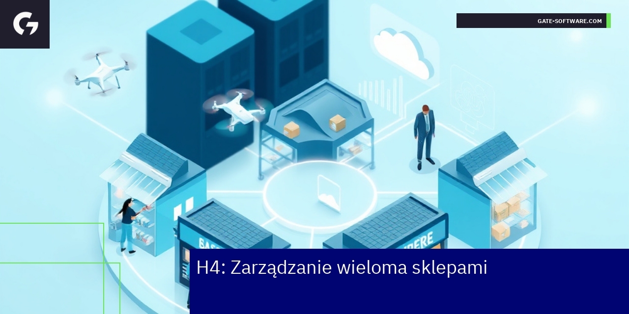 Schemat zarządzania wieloma sklepami Hyva