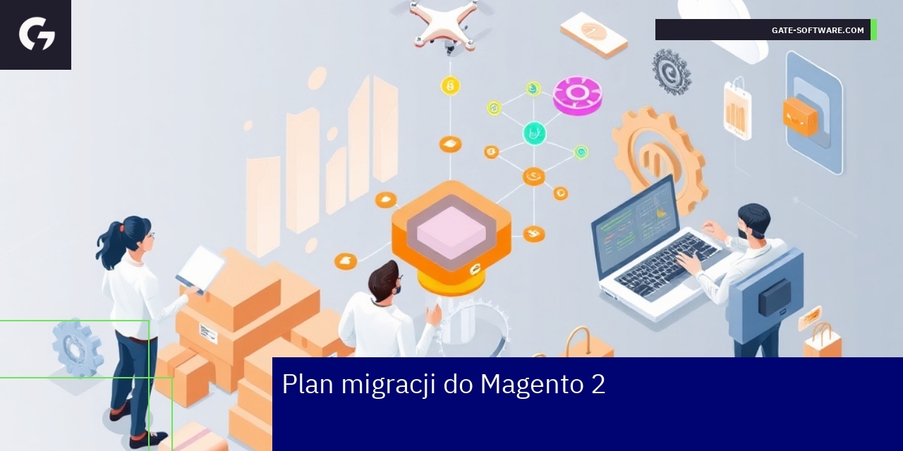 Schemat migracji i lejek sprzedażowy w Magento 2