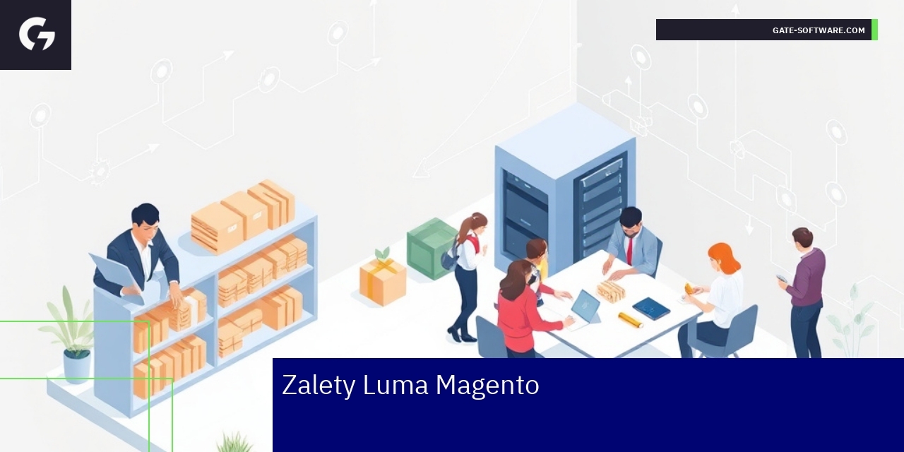 Zalety i funkcje szablonu Luma Magento dla e-commerce Schemat funkcji i zalet szablonu Luma Magento
