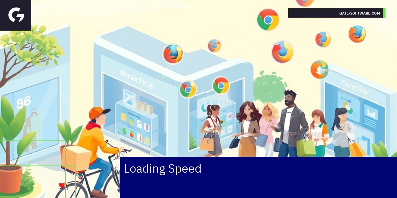 Optimizing Loading Speed in Hyva PWAs Speed and responsiveness icons on mobile devices