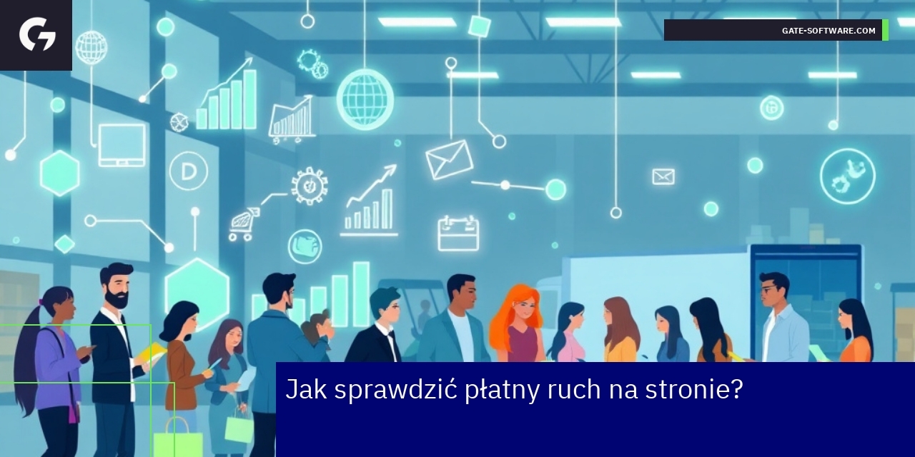 Sprawdzanie płatnego ruchu na stronie internetowej Dashboard Google Analytics z danymi o ruchu