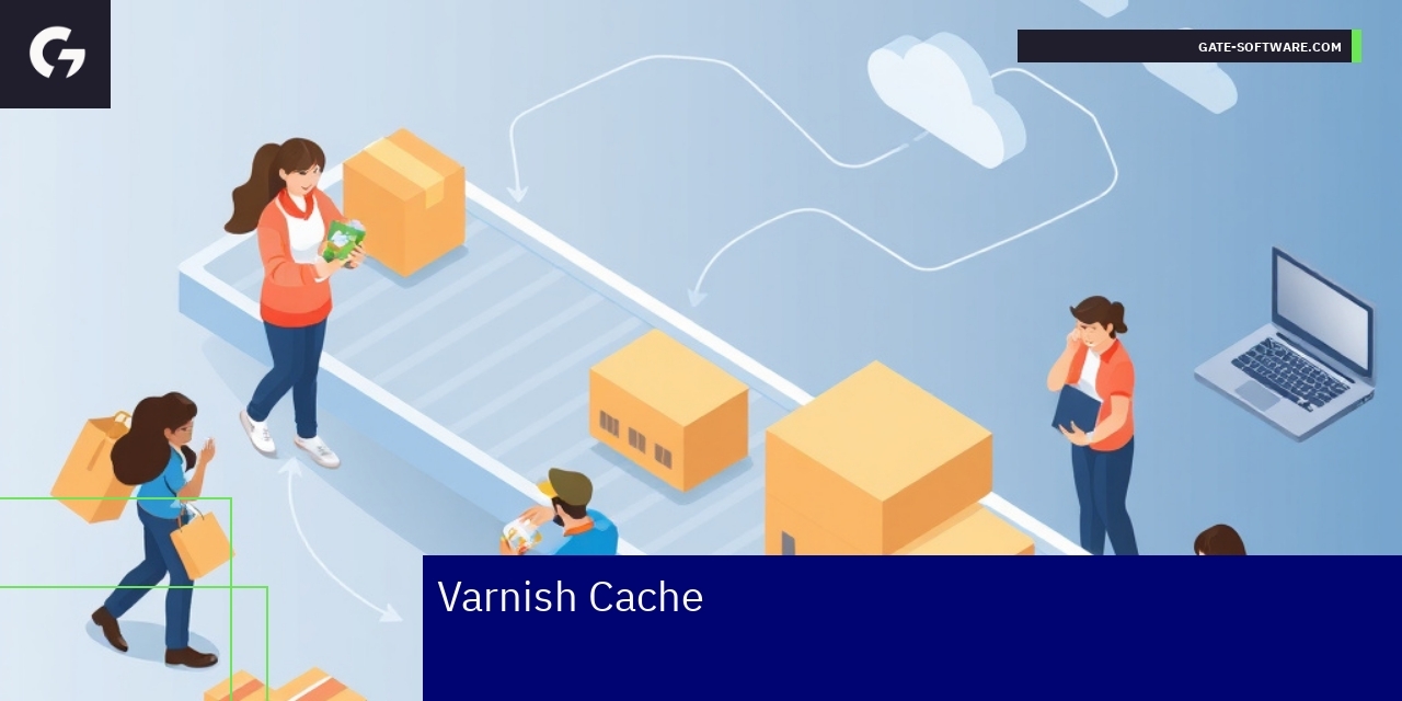 Schemat działania Varnish Cache i buforowania HTTP