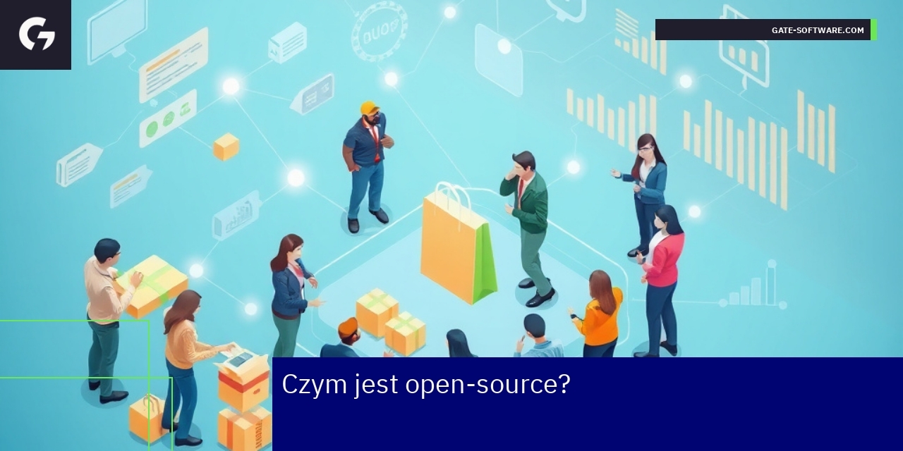 Schemat otwartego kodu i współpracy zespołów