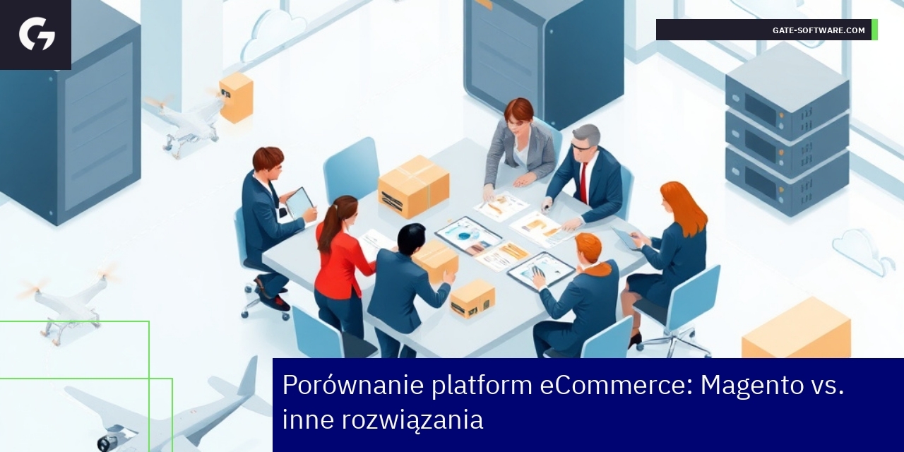 Schemat porównania platform eCommerce dla B2B