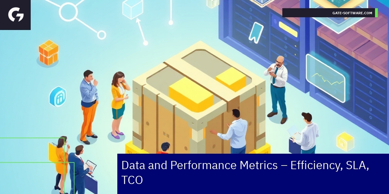 Graphs showing operational efficiency and performance metrics