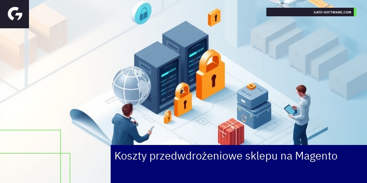Diagram przedstawiający koszty hostingu, domeny i rozwoju