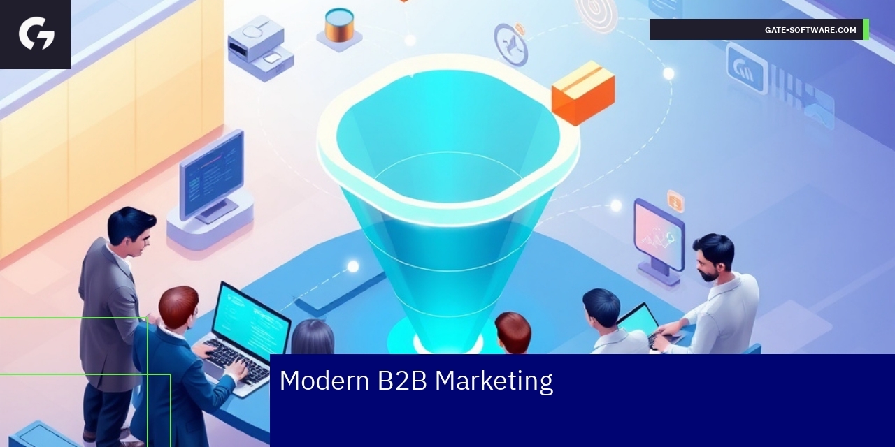 Business professionals discussing marketing strategy