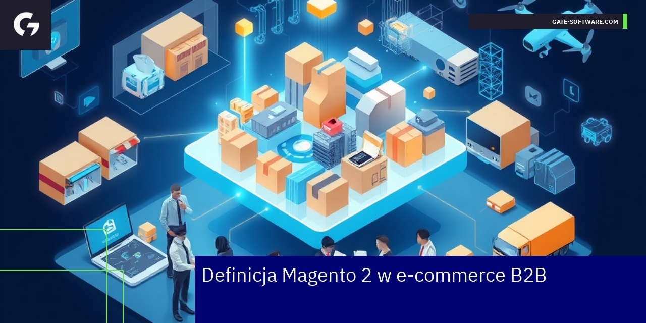 Schemat platformy Magento 2 dla biznesu B2B