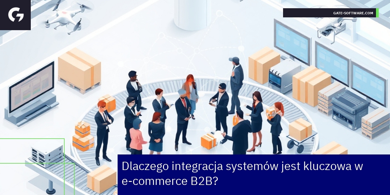 Schemat integracji systemów e-commerce B2B