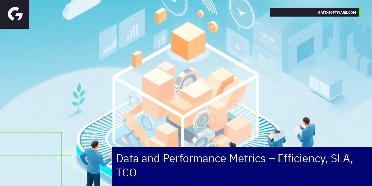 Magento 2 B2B Performance and Efficiency Metrics Graph showing key Magento 2 B2B metrics and efficiency