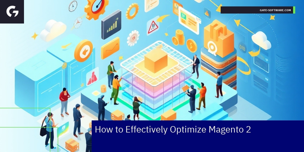 Magento 2 performance optimization graphic