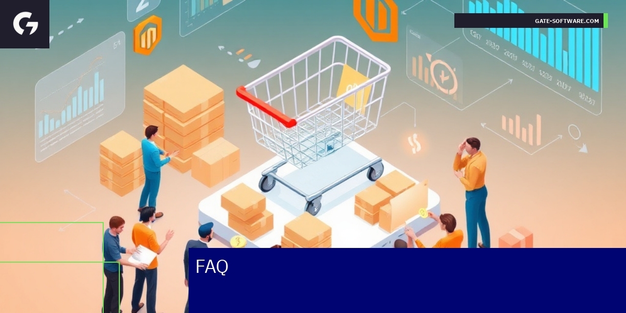 Magento 2 interface with charts and tools