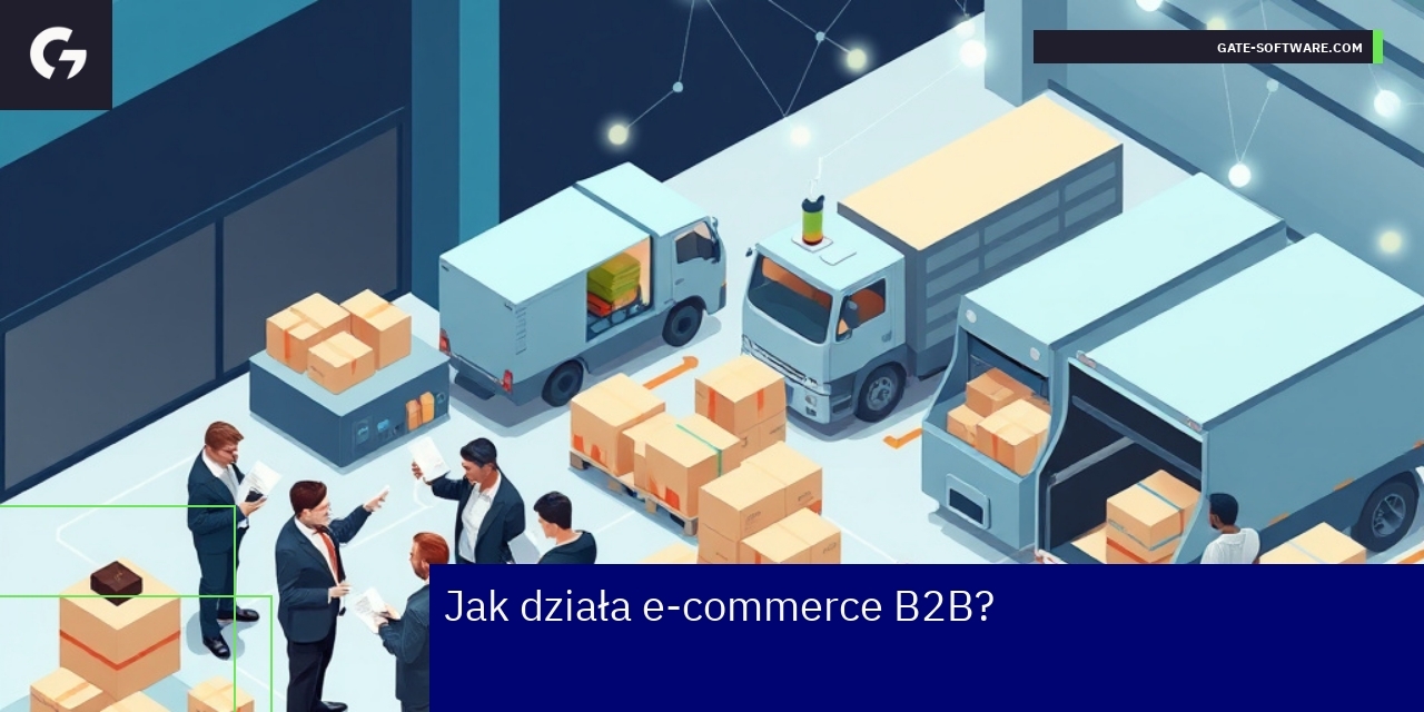 Proces i zalety e-commerce B2B dla firm Schemat procesu e-commerce B2B między firmami
