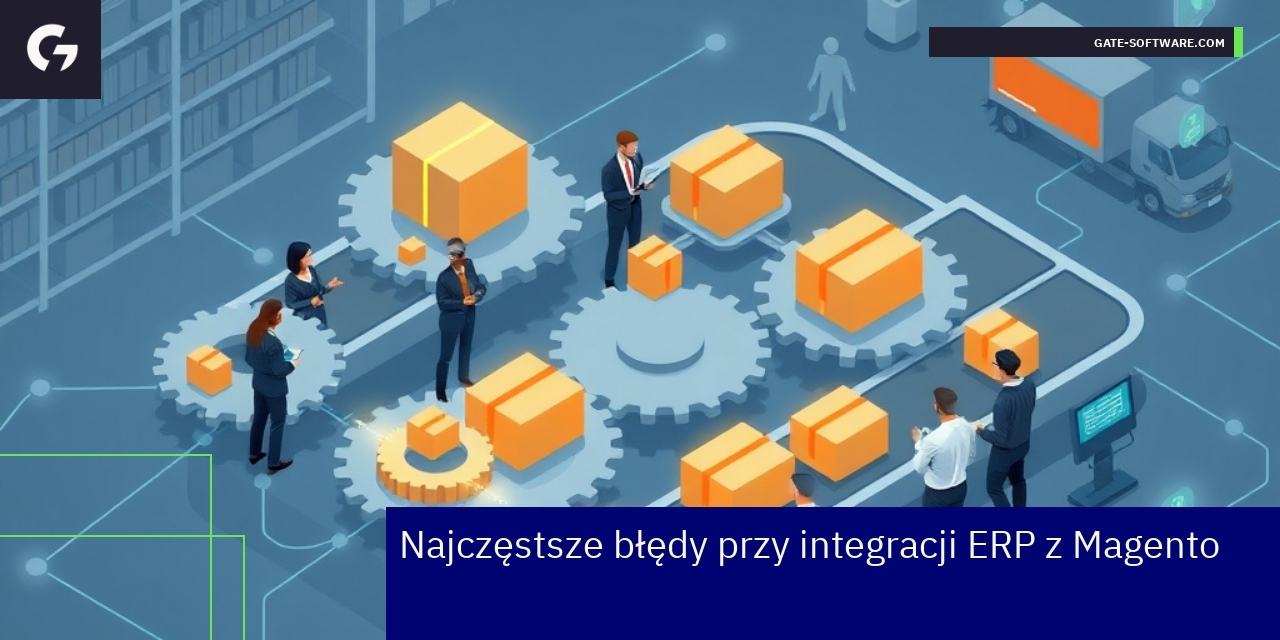 Schemat integracji ERP z platformą Magento B2B