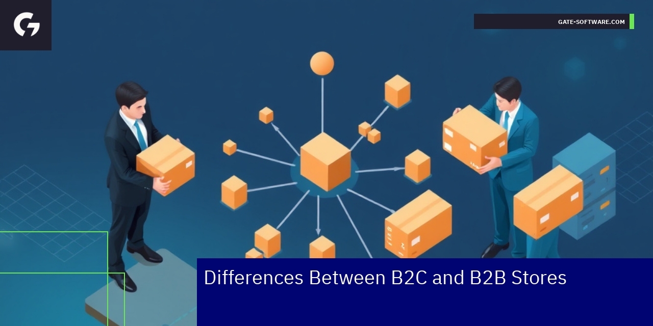 Diagram showing direct, indirect, and hybrid B2B models