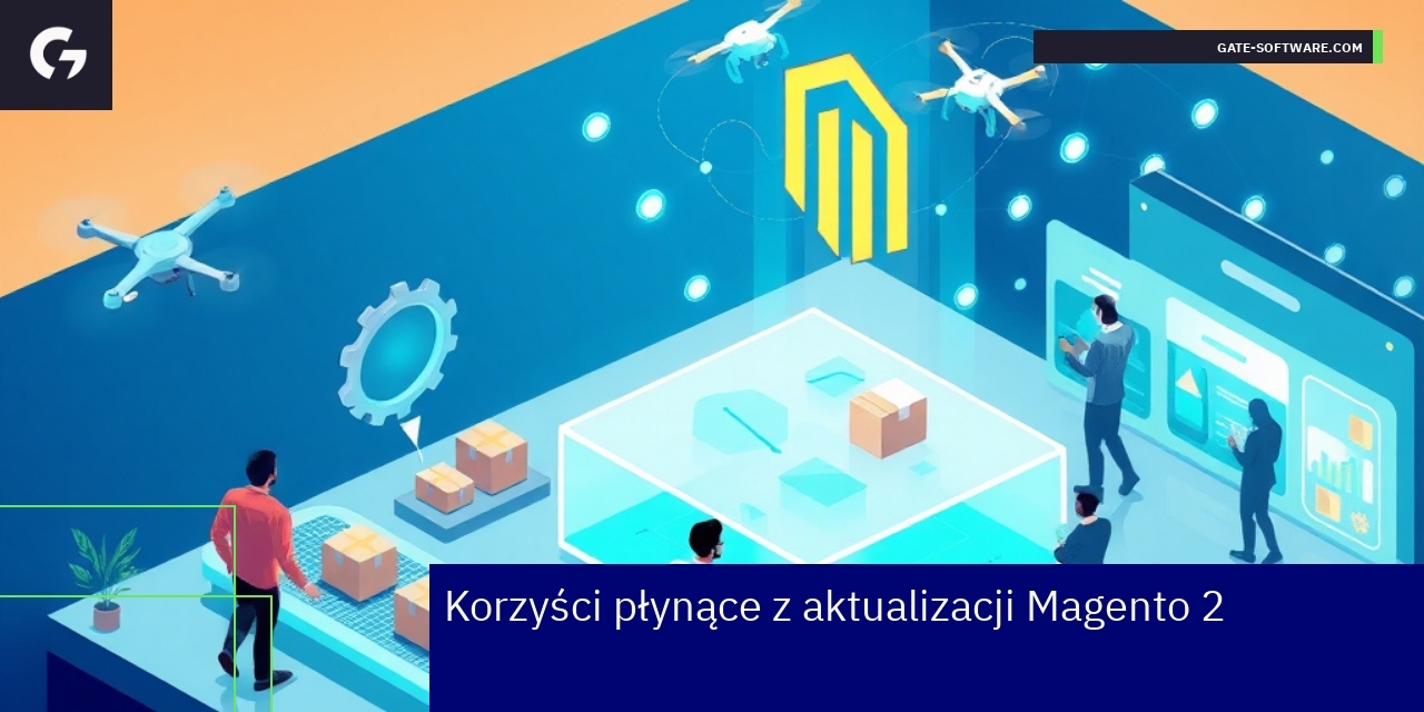 Schemat procesu aktualizacji Magento 2