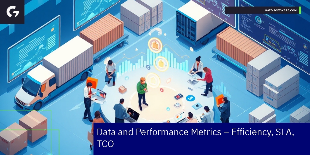 Graphs showing B2B ecommerce performance data