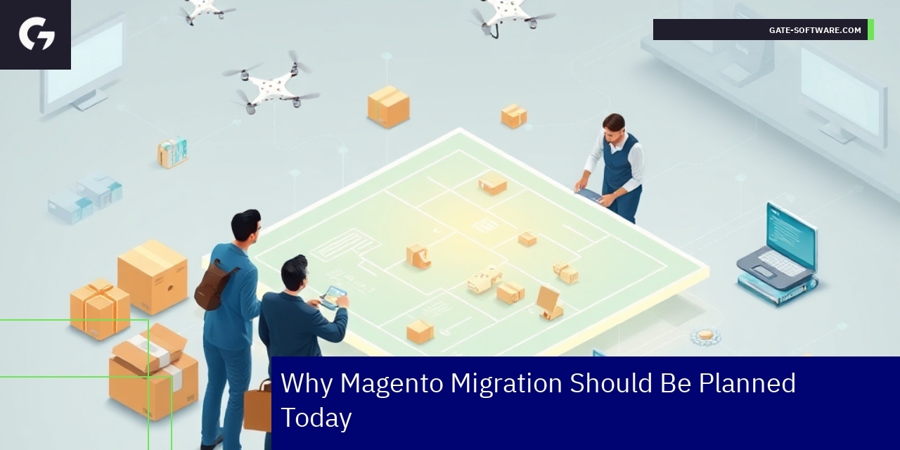 Magento migration process with planning and testing stages