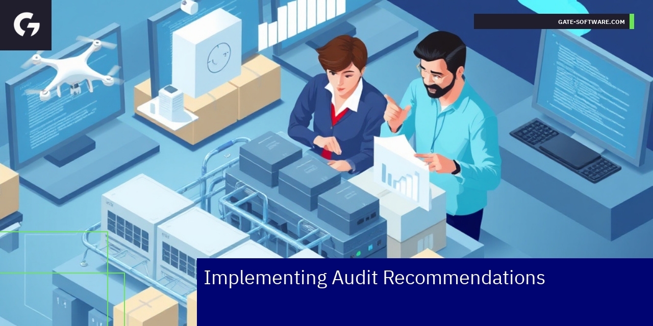 Implementing Audit Recommendations for Cost Savings Graphical representation of audit and cost reduction strategy