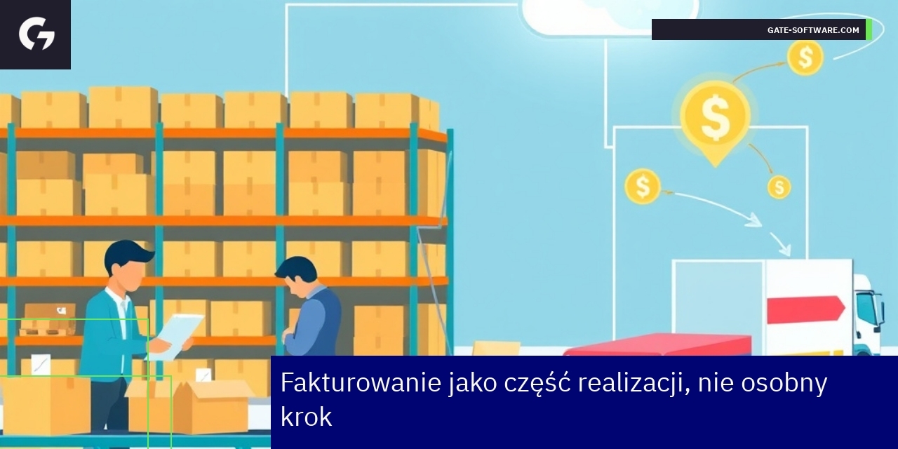 Schemat procesu fakturowania i integracji systemów