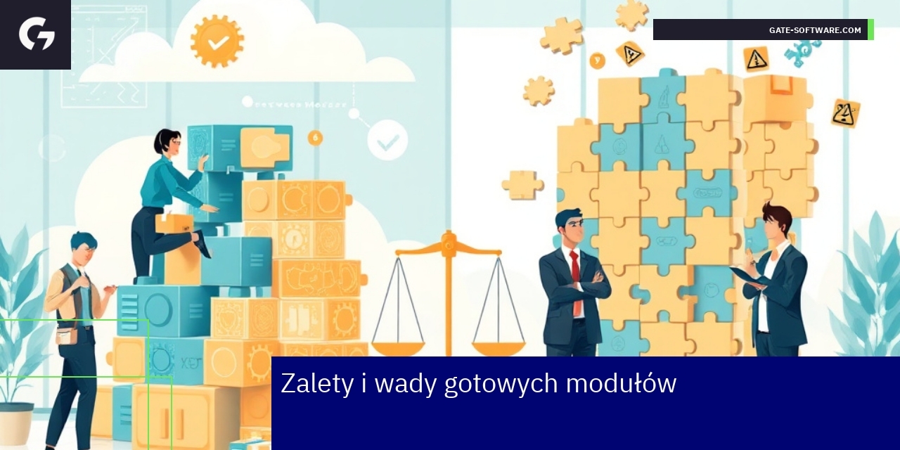 Zalety i wady gotowych modułów UiR Schemat zalet i wad gotowych modułów UiR