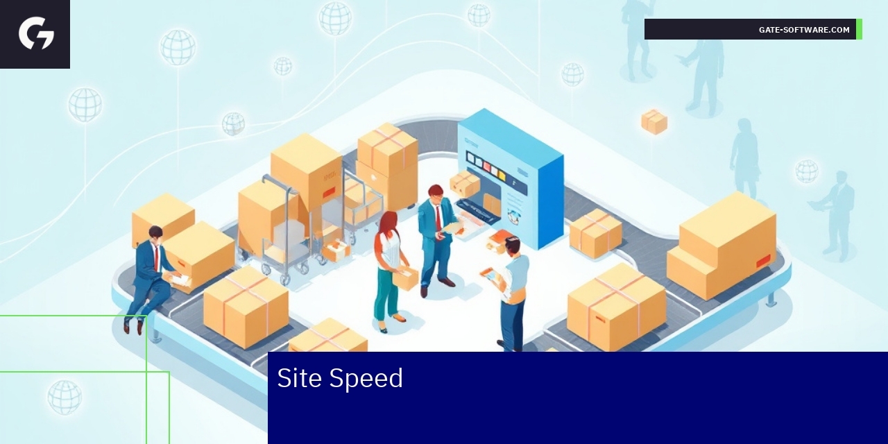 Graph showing Magento 2 site speed improvements