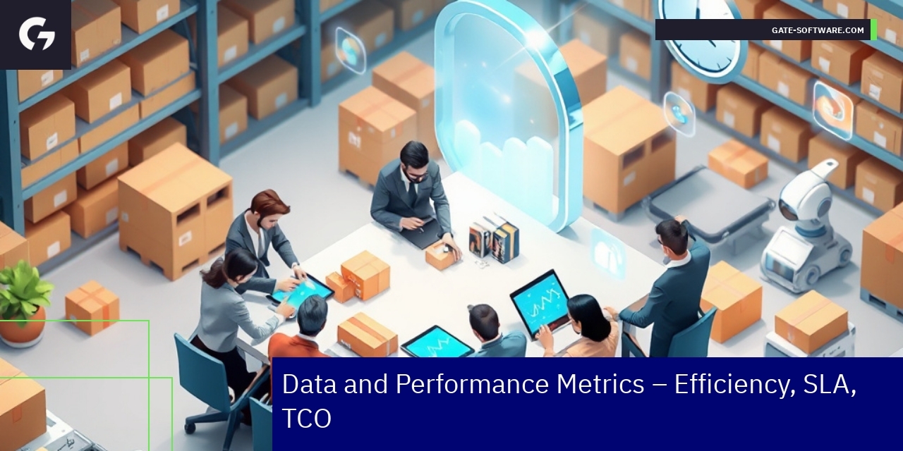 Charts showing Gate-Software's key performance metrics