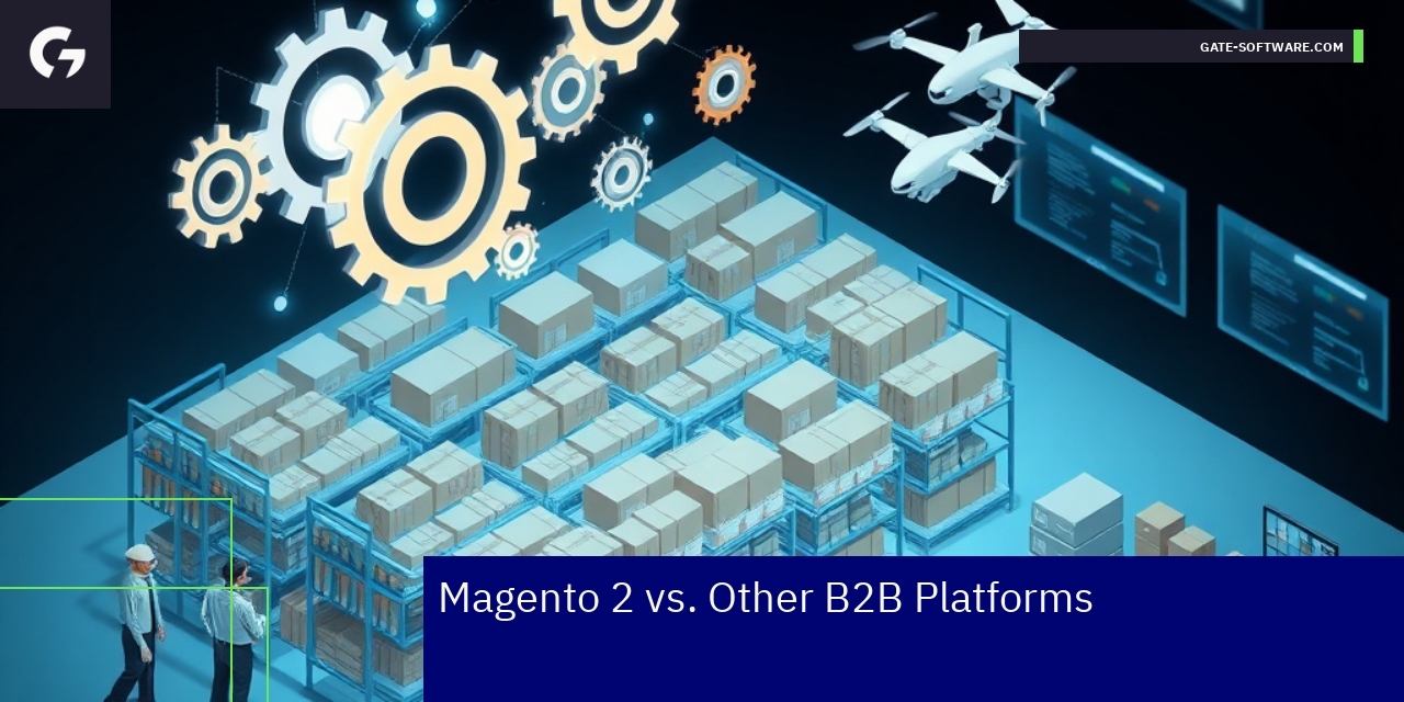Magento 2 platform integration and customization diagram